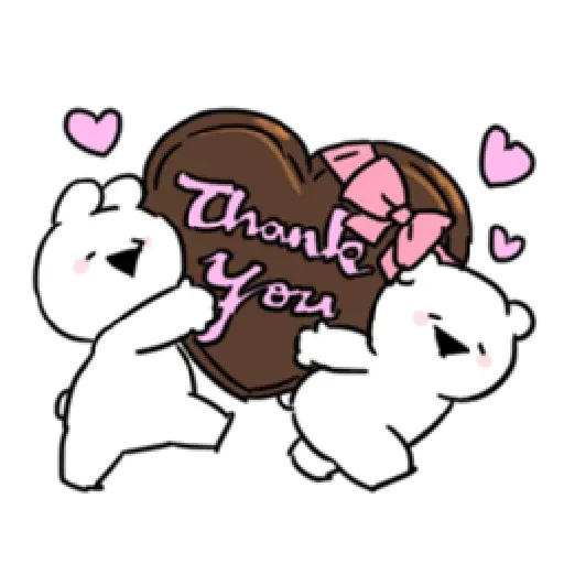 Extremely little rabbit & bear 2 - Sticker 27