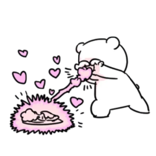 Extremely little rabbit & bear 2 - Sticker 9