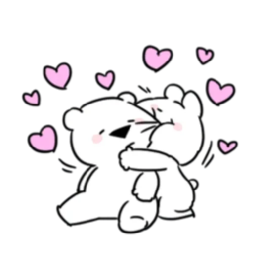 Extremely little rabbit & bear 2 - Sticker 21