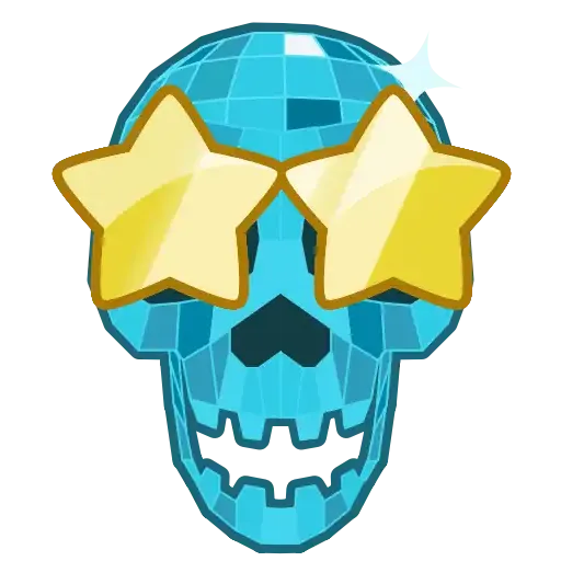 Skull Animated - Sticker 15