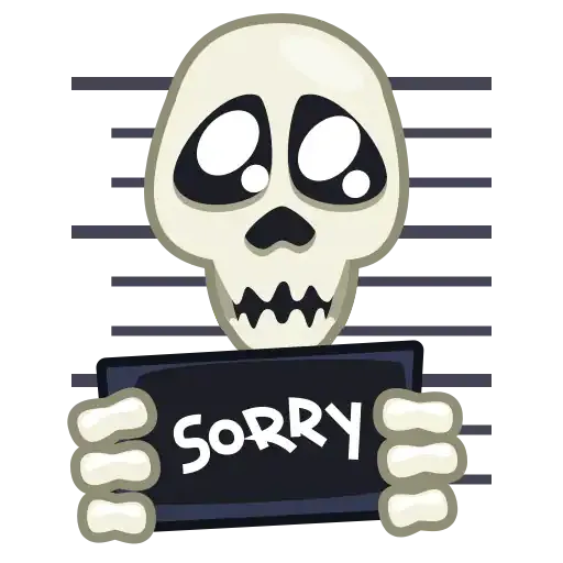 Skull Animated - Sticker 16