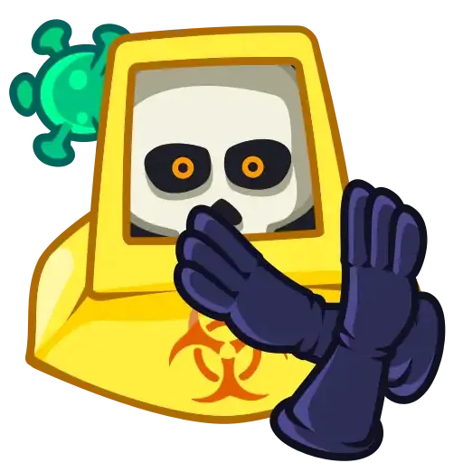 Skull Animated - Sticker 23