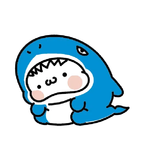 激動小饅頭 鯊鯊來襲 - Sticker 22