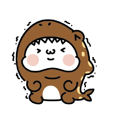 激動小饅頭 鯊鯊來襲 - Sticker 16