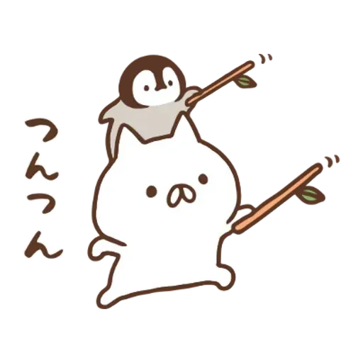 PenguinandCatDaysUNIQLO - Sticker 16