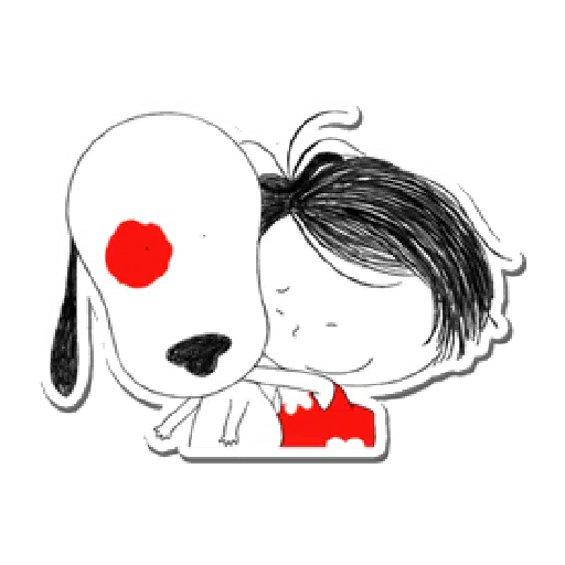 Nata and dog - Sticker 21