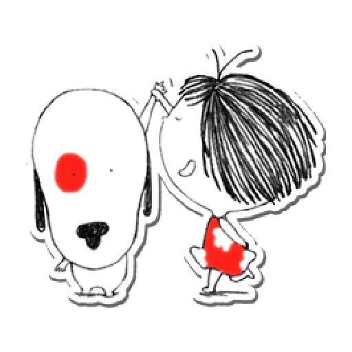 Nata and dog - Sticker 9