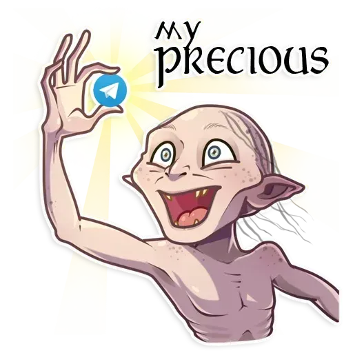 Gollum - Sticker 13