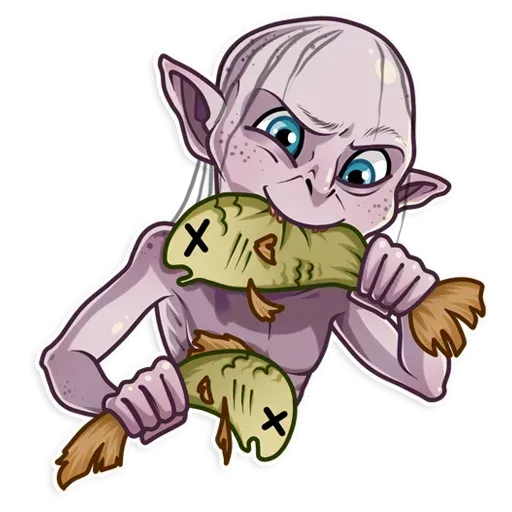 Gollum - Sticker 22