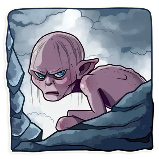 Gollum - Sticker 16