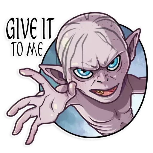 Gollum - Sticker 24