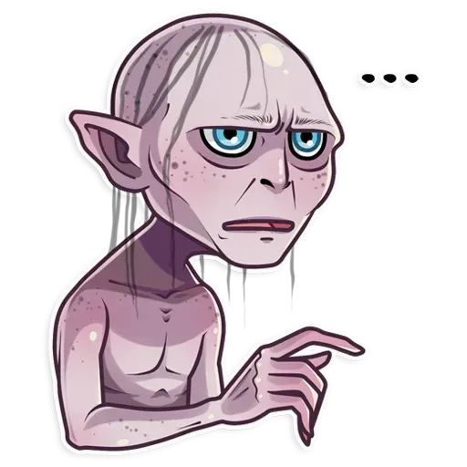 Gollum - Sticker 18