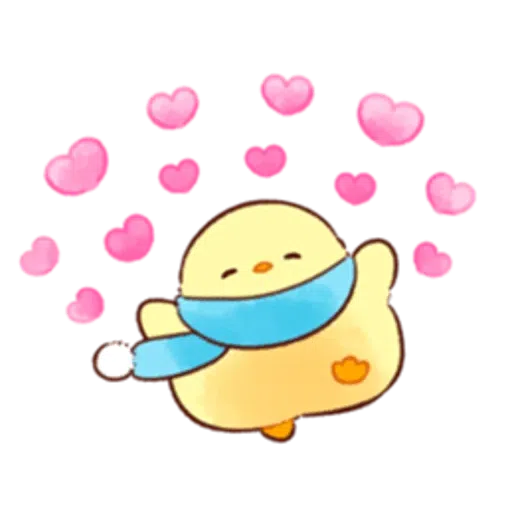 soft and cute chick 18 - Sticker 12