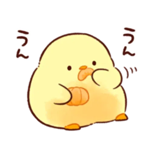 soft and cute chick 18 - Sticker 24