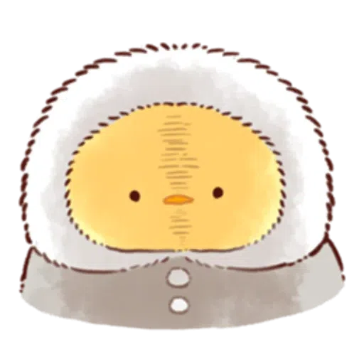 soft and cute chick 18 - Sticker 19