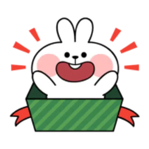 Spoiled Rabbits Christmas Photo (聖誕) (2) - Sticker 10