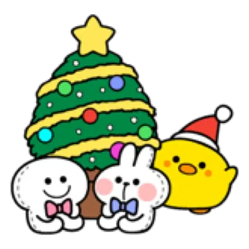 Spoiled Rabbits Christmas Photo (聖誕) (2) - Sticker 16