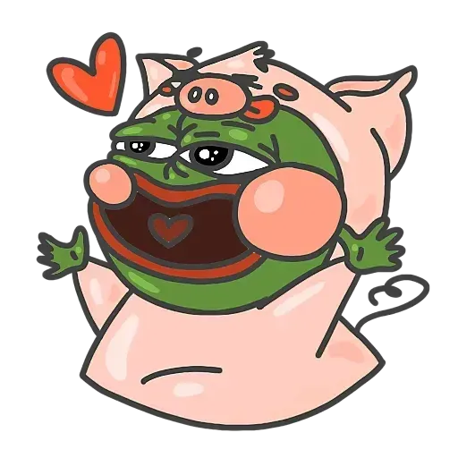 PepePig&Meow - Sticker 10