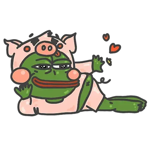 PepePig&Meow - Sticker 11
