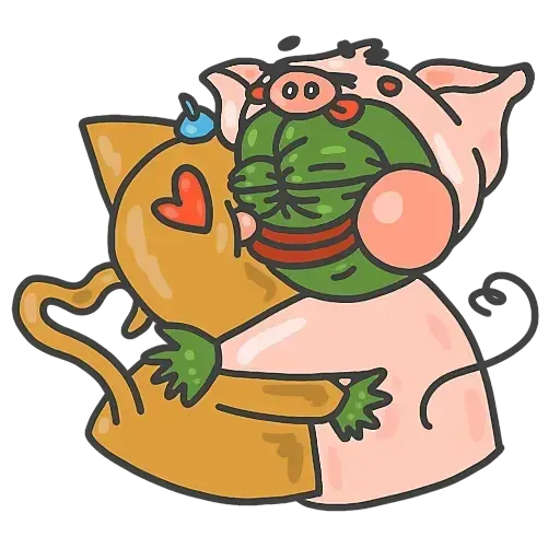 PepePig&Meow - Sticker 19