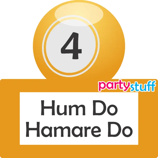 PS Tambola Names 1-30 - Sticker