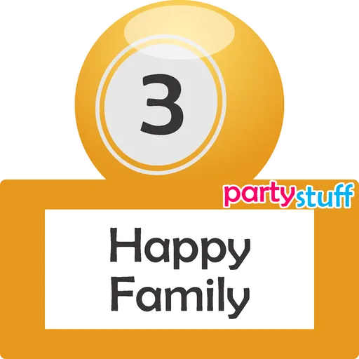 PS Tambola Names 1-30 - Sticker