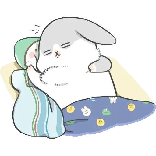 ㄇㄚˊ幾兔16 Tired, 自己 - Sticker 22
