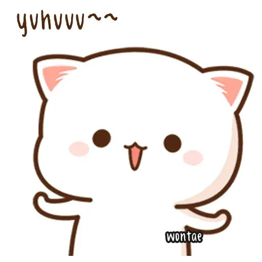 Peach Cat 2 - Sticker 10