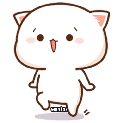 Peach Cat 2 - Sticker 9
