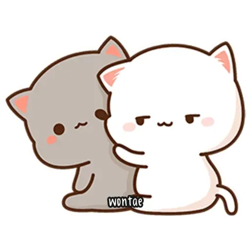 Peach Cat 2 - Sticker 24