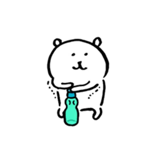 自分ツッコミくま＿なつ - Sticker 22