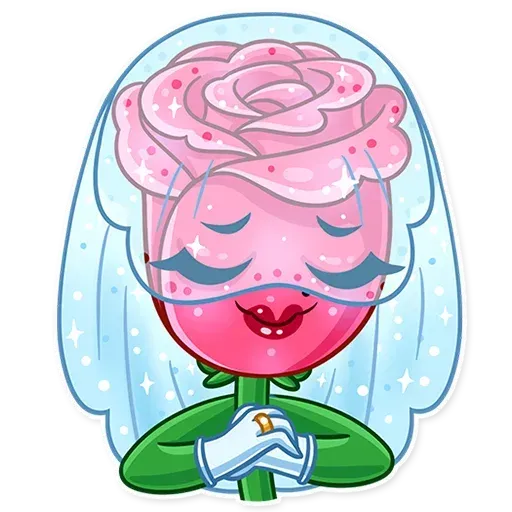Romantic Flowers - Sticker 15