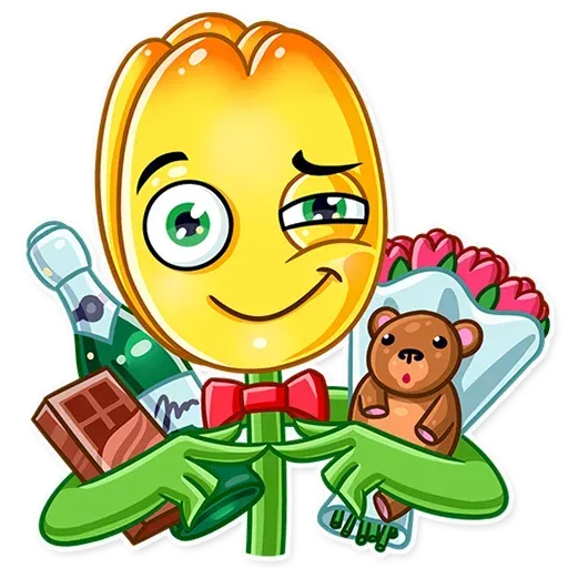 Romantic Flowers - Sticker 11