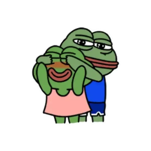 Cute Pepe - Sticker 10