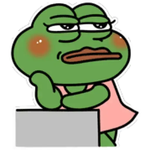 Cute Pepe - Sticker 11