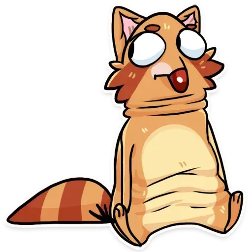 Mr. Raccoon - Sticker 10