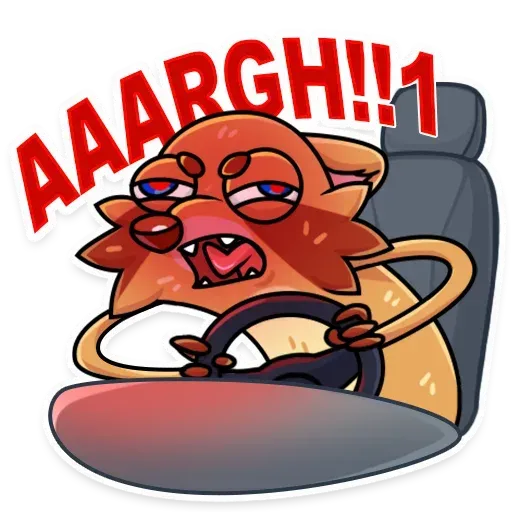 Mr. Raccoon - Sticker 21