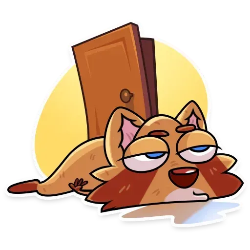 Mr. Raccoon - Sticker 13