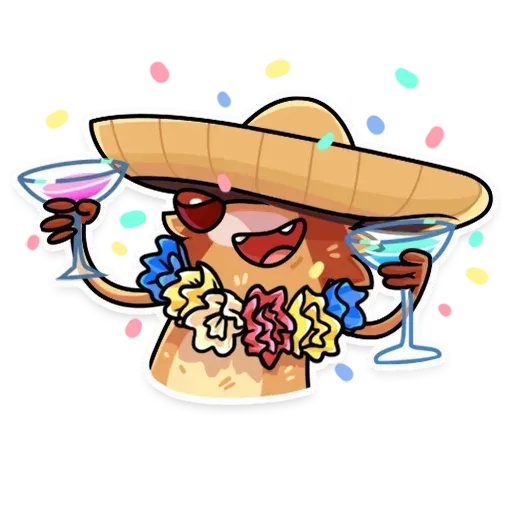 Mr. Raccoon - Sticker 22