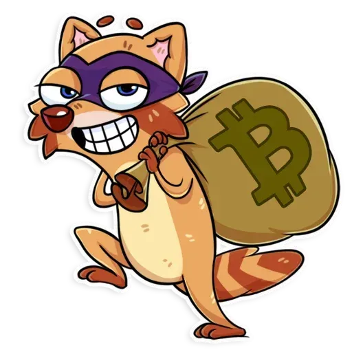 Mr. Raccoon - Sticker 9