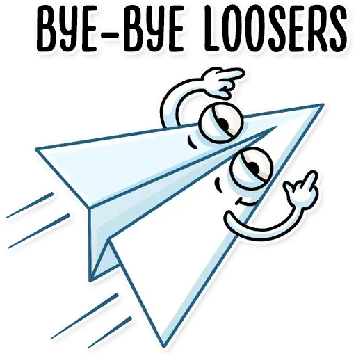 PaperAirplane - Sticker 12