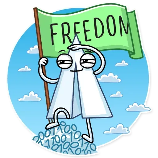 PaperAirplane - Sticker 25