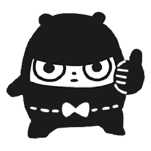 Ninja Bear - Sticker 15
