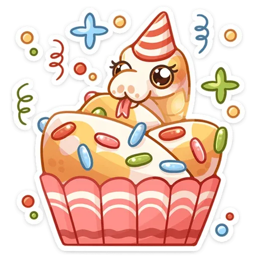Питончик Пончик - Sticker 27