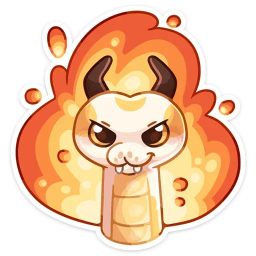 Питончик Пончик - Sticker 12