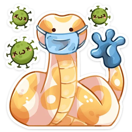 Питончик Пончик - Sticker 16