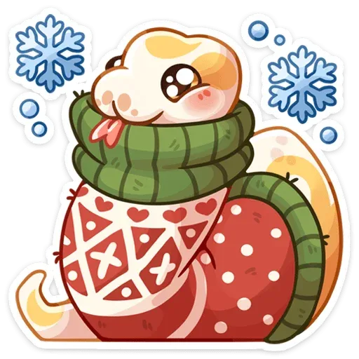 Питончик Пончик - Sticker