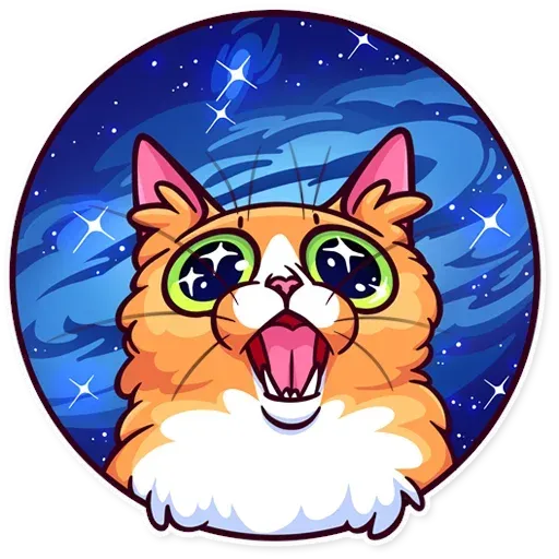 Meme Cats Stickers - Sticker 24