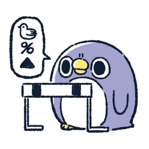 胖企鵝 1 - Sticker 29