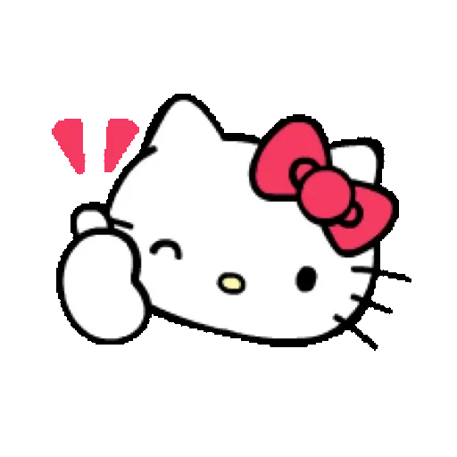 Hello Kitty New Year's Animated Emoji (新年) (2) GIF* - Sticker 18